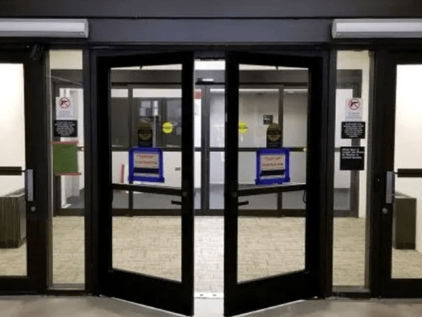 Automatic sliding glass door repair
