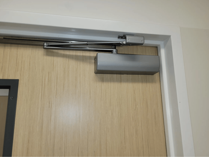 ADA automatic doors opener installation